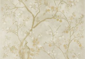 Almond Blossom Wall Mural Rotherby Panels A B by Zoffany Old Gold Mural