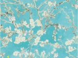 Almond Blossom Wall Mural Van Gogh Blossoming Almond Trees 33 X 20 8" Floral and