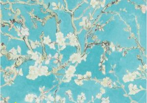 Almond Blossom Wall Mural Van Gogh Blossoming Almond Trees 33 X 20 8" Floral and