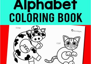 Alphabet Coloring Book for Preschoolers Alphabet Coloring Book