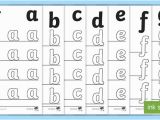 Alphabet Coloring Pages A-z Free Free A Z Letter formation Worksheet Worksheets