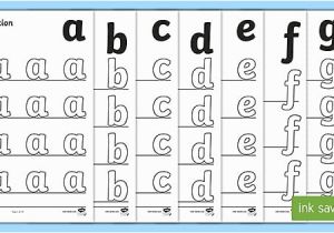Alphabet Coloring Pages A-z Pdf Free A Z Letter formation Worksheets