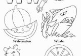 Alphabet Coloring Pages Az My A to Z Coloring Book Letter W Coloring Page Kids