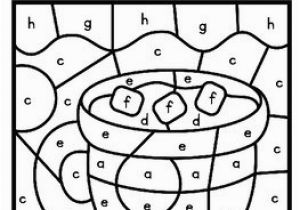 Alphabet Coloring Pages Letter C Winter Coloring Pages Color by Code Kindergarten