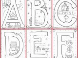 Alphabet Coloring Pages Letter G Bible Alphabet Coloring Pages Free