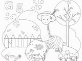 Alphabet Coloring Pages Letter G Coloring Page for Kids Alphabet Set Letter G Stock