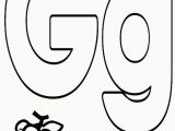 Alphabet Coloring Pages Letter G Letter G Coloring Pages Preschool Coloring Home