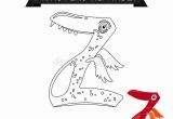 Alphabet Coloring Pages Letter Z Coloring Page Monsters Alphabet Letter Z Stock Illustration