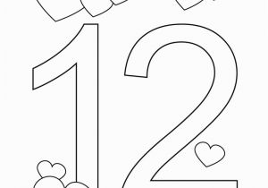 Alphabet Coloring Pages Twisty Noodle Color the Number 12 Coloring Page Twisty Noodle