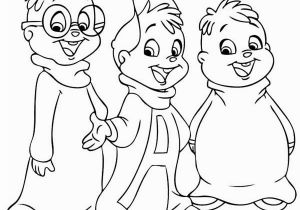 Alvin and the Chipmunks Coloring Pages to Print Alvin and the Chipmunks Coloring Pages