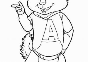 Alvin and the Chipmunks Coloring Pages to Print Alvin and the Chipmunks Coloring Pages