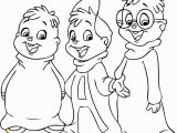 Alvin and the Chipmunks Coloring Pages to Print Free Printable Chipettes Coloring Pages for Kids