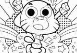 Amazing World Of Gumball Coloring Pages Printable the Amazing World Of Gumball Coloring Pages On