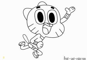 Amazing World Of Gumball Coloring Pages the Amazing World Of Gumball Coloring Pages