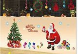 Amazon Christmas Wall Murals Amazon Christmas Wall Stickers Santa Claus Wall Mural