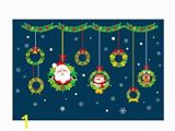 Amazon Christmas Wall Murals Amazon top Of top Store Christmas Wall Stickers Xmas