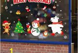 Amazon Christmas Wall Murals Ondy Merry Christmas Wall Decals Removable Window Glass Decoration Stickers New Holiday Santa Claus Removable Dress Up Diy Wall Stickers Door Decals