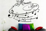 Amazon Wall Stickers and Murals Amazon Na Giant Wall Decals Music I Love Art Design