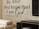 Amazon Wall Stickers and Murals Amazon Wall Decals Mural Decor Vinyl Sticker Be Still