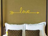 Amazon Wall Stickers and Murals Amazon Wall Stickers Love Arrow Decal Living Room