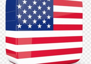 American Flag Wall Mural Lossy Square Icon 3d Usa Flag 3d Png Image with