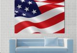 American Flag Wall Mural Patriotic Usa American Flag 1 2 3 4 & 5 Piece Multi Panel