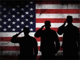 American Flag Wall Mural the Salute 4 Army Rangers Military Art Rustic American