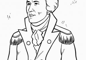 American Revolutionary War Coloring Pages Revolutionary War Alexander Hamilton Coloring Page