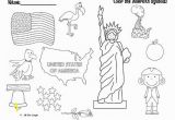 American Symbols Coloring Pages for Kids "color the American Symbols" Free Patriotic Printable