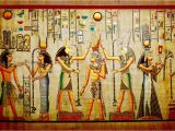 Ancient Egypt Wall Murals Us $15 8 Off Vintage Wall Paper Retro Egypt Mural Wallpapers Custom Wallpaper 3d Living Room Bedroom Self Adhesive Vinyl Silk Wallpaper In