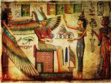 Ancient Egyptian Wall Murals Wallmonkeys Old Egyptian Papyrus Peel and Stick Wall Decals Wm