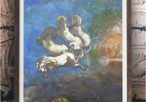 Ancient Greek Wall Murals Odilon Redon Chariot Of Apollo Greek Mythology Painting Horse