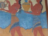 Ancient Greek Wall Murals Wall Painting Knossos Palace Crete Ancient Crete