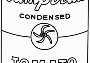 Andy Warhol soup Can Coloring Page the Best Free soup Drawing Images Download From 282 Free