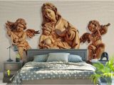 Angel Murals for Walls 3d Stereoscopic Simple Modern Style Wallpaper Roll Hd Angel 3d Mural Wallpaper Tv Backgroud Bedroom Home Decor Natural Wallpapers Nature Desktop