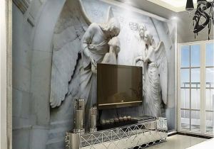 Angel Murals for Walls Tv Background Wall Angel Murals European Wall Paper Angel Oil Painting Wallpaper Custom Mural 3d Angel Relief as Wallpaper for Wallpaper