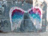 Angel Wings Wall Mural Los Angeles 1357 U Street Nw Washington Dc