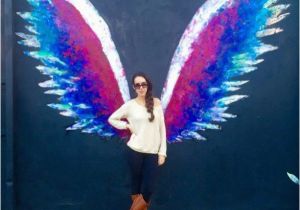 Angel Wings Wall Mural Los Angeles Best Instagram Spots In Los Angeles