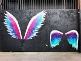 Angel Wings Wall Mural Los Angeles More Angel Wings City Angels La