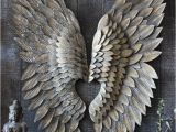 Angel Wings Wall Murals Feather Effect Metallic Wings