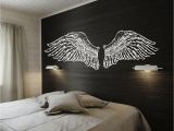 Angel Wings Wall Murals Hand Drawn Angel Wings for Headboard Vintage Inspired