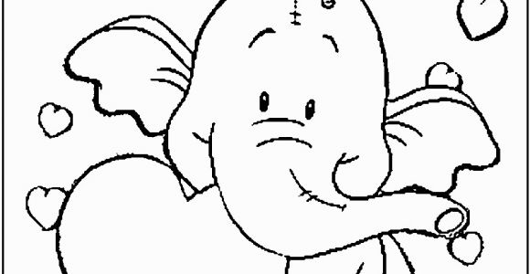 Angelina Jolie Coloring Pages Image Detail for Heffalump Valentine Coloring Page Of