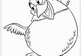 Angry Birds Rio Printable Coloring Pages Rio Coloring Page