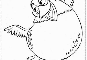 Angry Birds Rio Printable Coloring Pages Rio Coloring Page