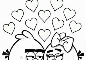 Angry Birds Space Free Coloring Pages Valentine S Day to Color