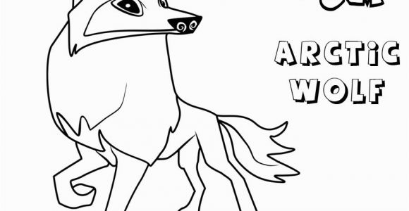 Animal Jam Arctic Wolf Coloring Pages Animal Jam Coloring Pages Arctic Wolf Free Printable