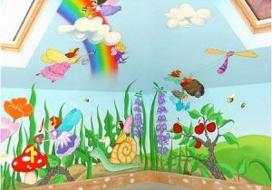 Animal Murals for Nursery Cartoon Characters or Animals Mural Painting for the Kids Room