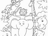 Animals In the Jungle Coloring Pages Coloring Animals In the Zoo In 2020