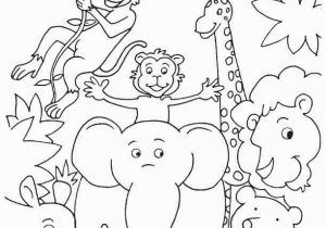Animals In the Jungle Coloring Pages Coloring Animals In the Zoo In 2020