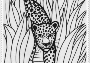 Animals In the Jungle Coloring Pages Jungle Animals Coloring Pages Kidsuki